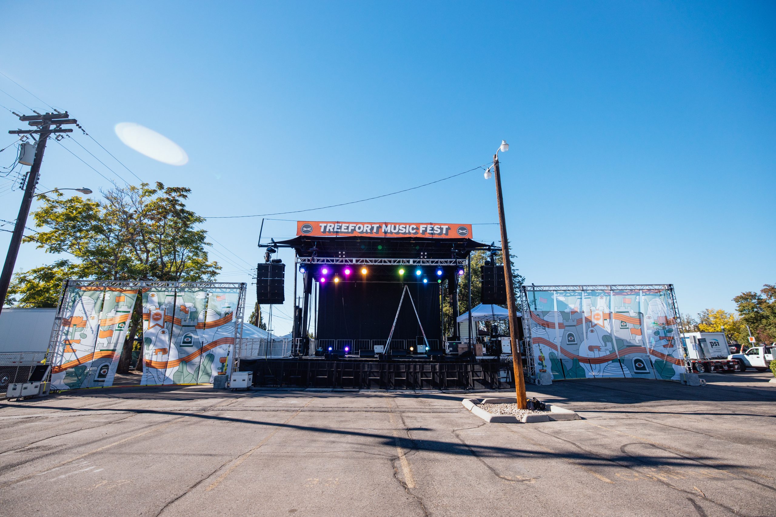 Treefort Main Stage on Grove and 12th Street
