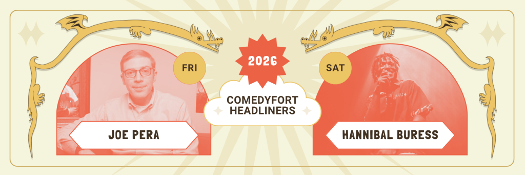 Hannibal Buress and Joe Pera to perform at Comedyfort during Treefort Music Fest 2026 in Boise Idaho