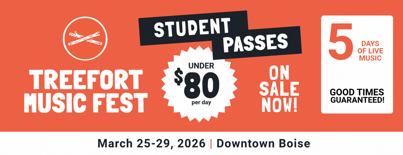 Treefort College Student Discount Passes